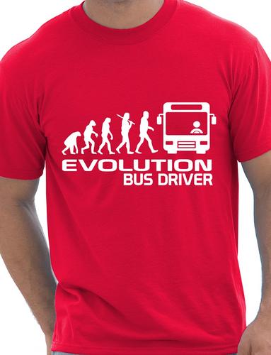 Evolution Of A Bus Driver T-Shirt