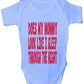 Does Mommy Look Like I Sleep Baby Onesie Vest Babygrow