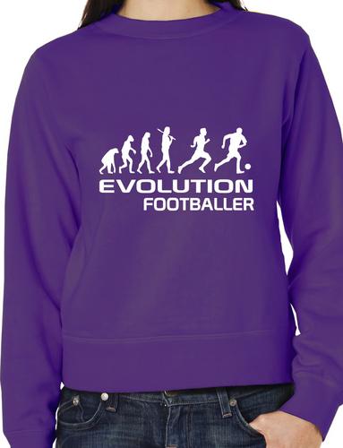Evolution Of Footballer Unisex Sweatshirt