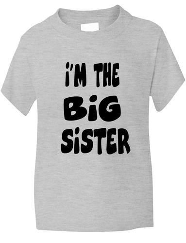 I'm The Big Sister Girls T-Shirt
