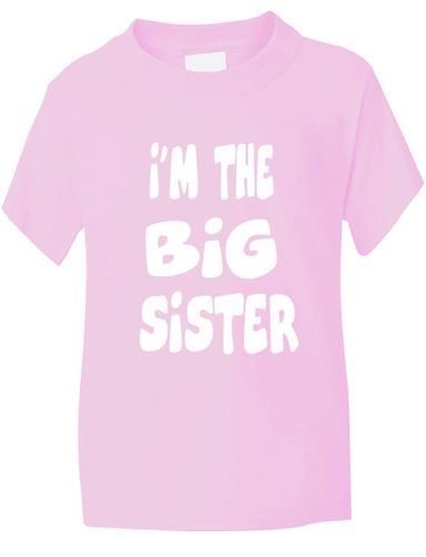 I'm The Big Sister Girls T-Shirt