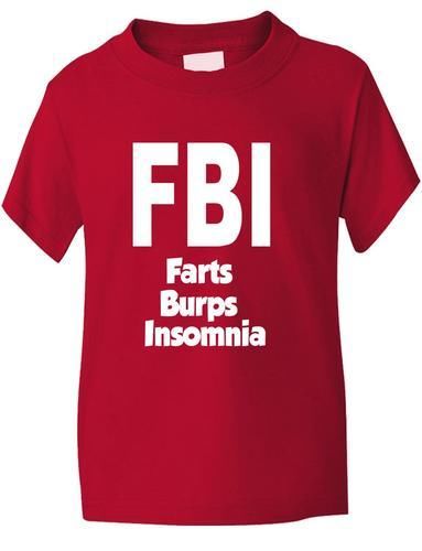 FBI Farts Burps Insomnia T-Shirt