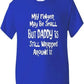 Finger May Be Small Dad Wrapped T-Shirt