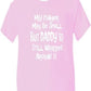 Finger May Be Small Dad Wrapped T-Shirt