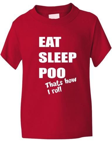 Eat Sleep Poo T-Shirt