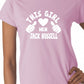 This Girl Loves Her Jack Russell Dog Ladies T-shirt