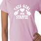This Girl Loves Her Staffie Dog Ladies T-shirt