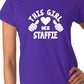 This Girl Loves Her Staffie Dog Ladies T-shirt