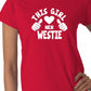 This Girl Loves Her Westie Dog Ladies T-shirt