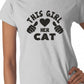 This Girl Loves Her Cat Ladies T-shirt