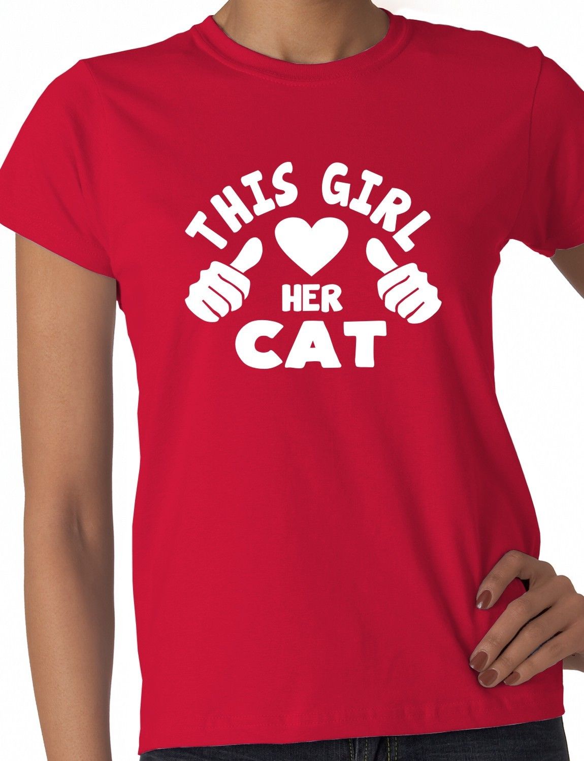 This Girl Loves Her Cat Ladies T-shirt