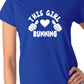 This Girl Loves Running Sport Ladies T-shirt