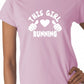This Girl Loves Running Sport Ladies T-shirt