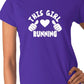 This Girl Loves Running Sport Ladies T-shirt