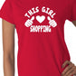 This Girl Loves Her Shopping Ladies T-shirt