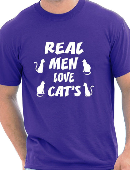Real Men Love Cats T-Shirt