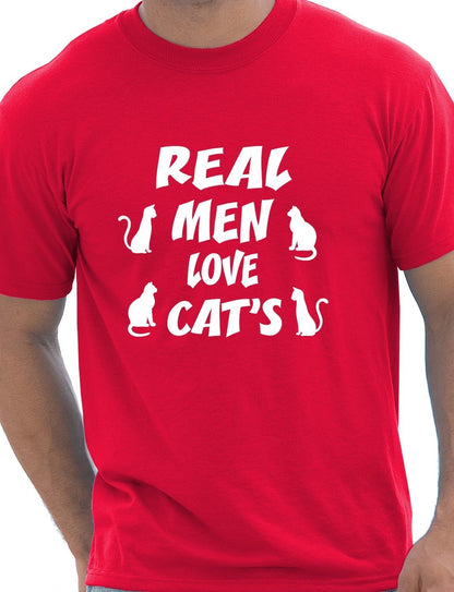 Real Men Love Cats T-Shirt