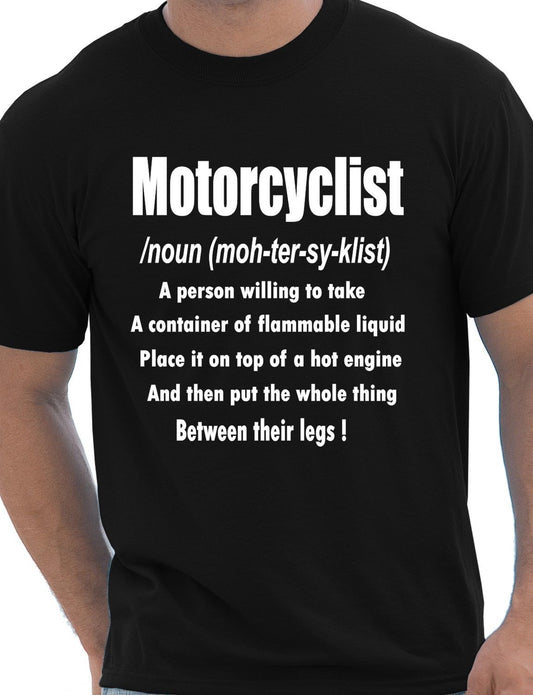 Definition Of Motorcyclist T-Shirt