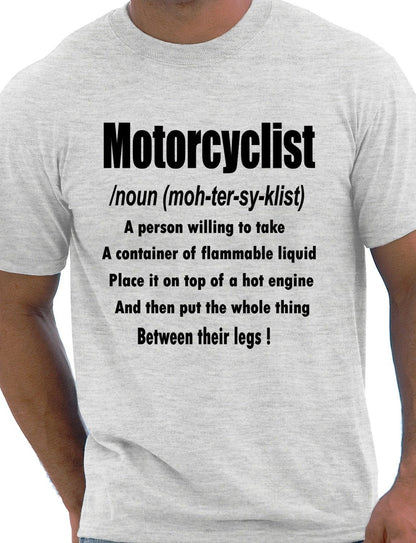 Definition Of Motorcyclist T-Shirt