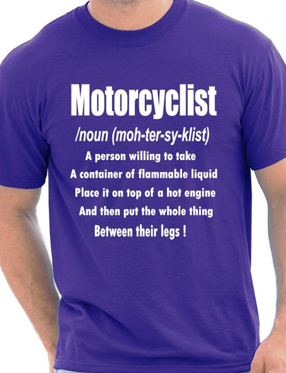 Definition Of Motorcyclist T-Shirt