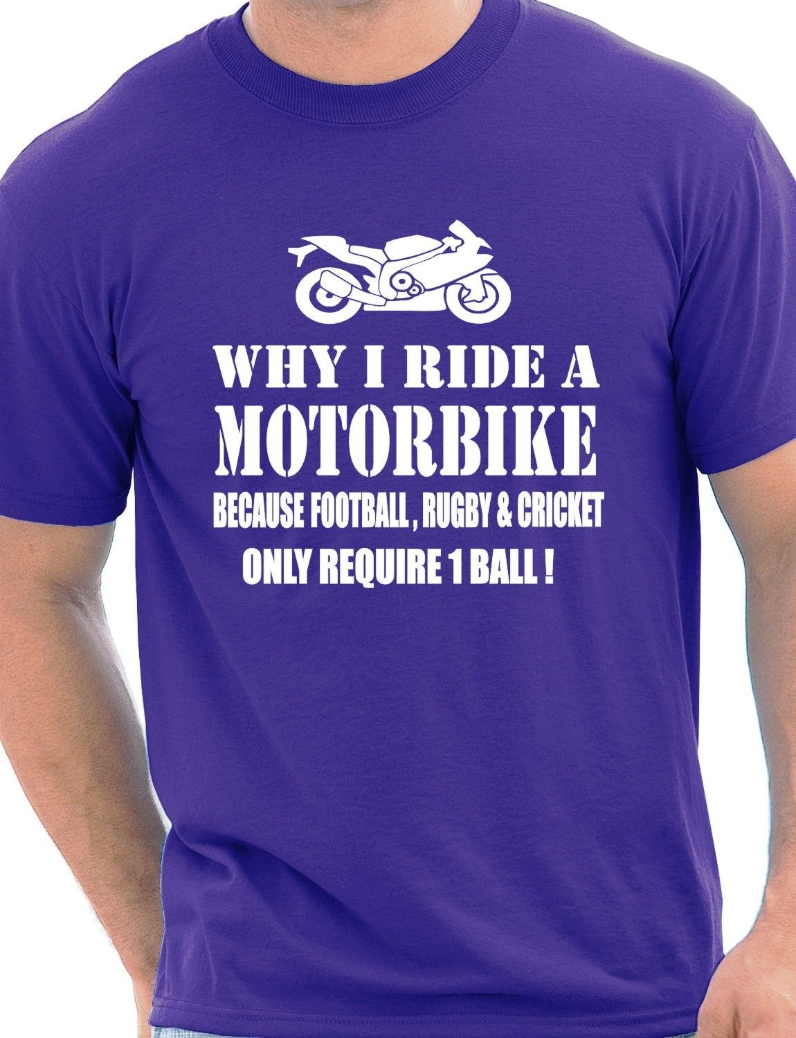 Why I Ride A Motorbike T-Shirt
