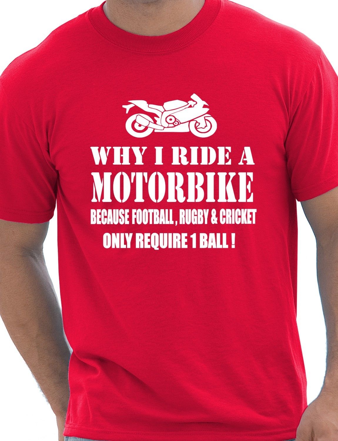 Why I Ride A Motorbike T-Shirt