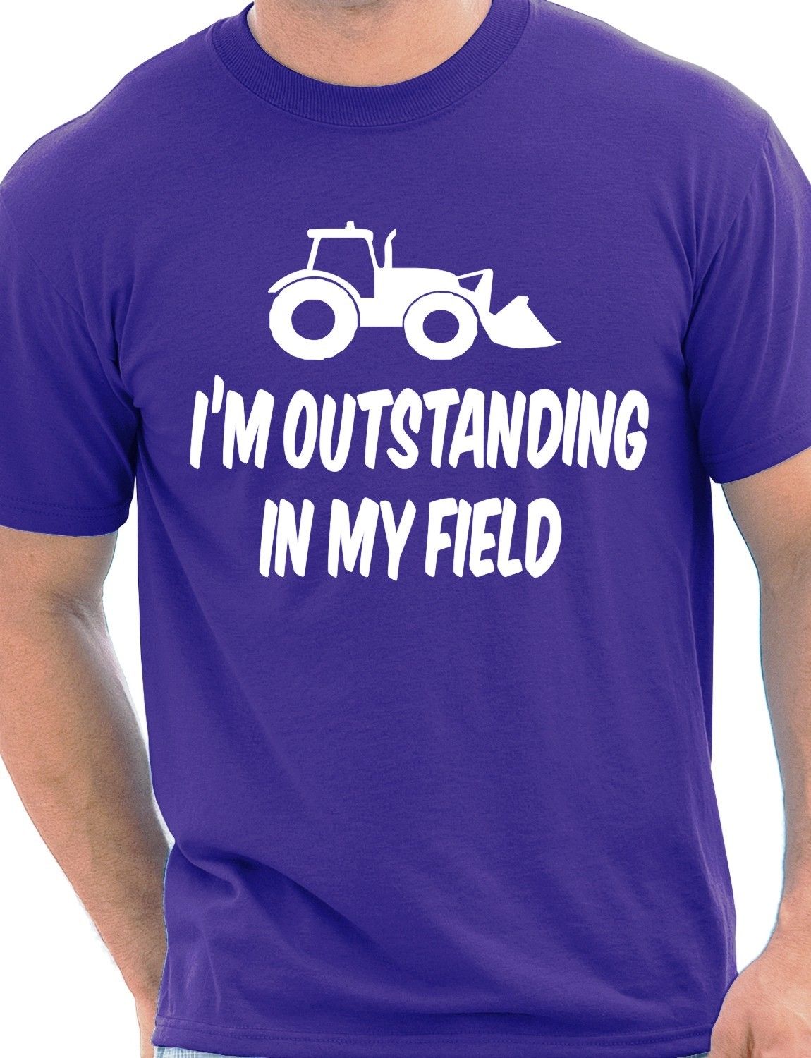 I'm Outstanding In My Field Farmer T-Shirt
