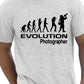 Evolution Of A Photographer Gift Photography Cameraman T-Shirt