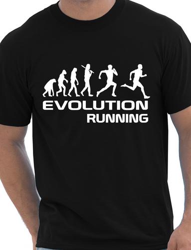 Evolution Of A Running Runner Gift Jogger T-Shirt