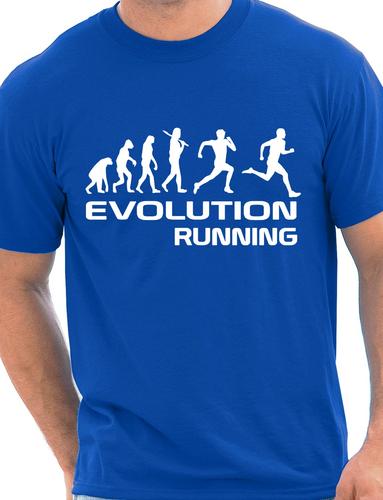 Evolution Of A Running Runner Gift Jogger T-Shirt