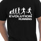 Evolution Of A Running Runner Gift Jogger T-Shirt
