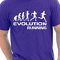 Evolution Of A Running Runner Gift Jogger T-Shirt
