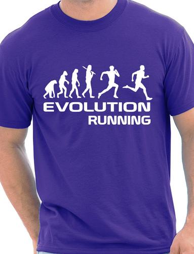 Evolution Of A Running Runner Gift Jogger T-Shirt