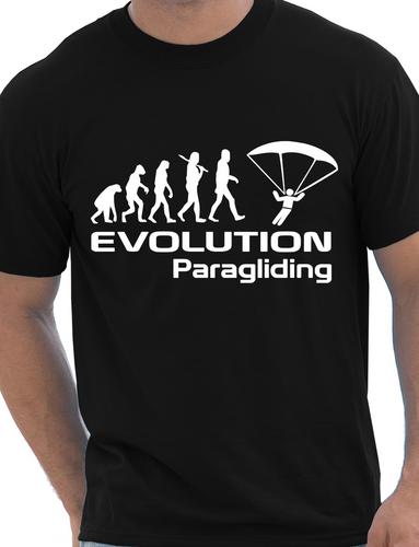 Evolution Of Paragliding Paragliders T-Shirt