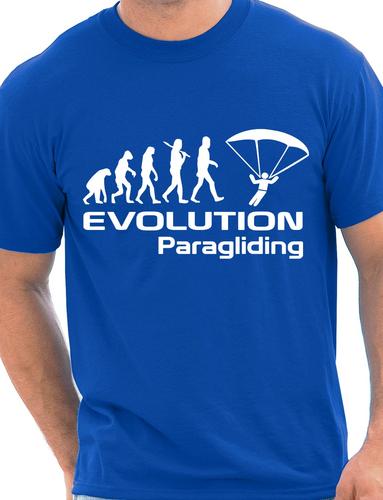 Evolution Of Paragliding Paragliders T-Shirt