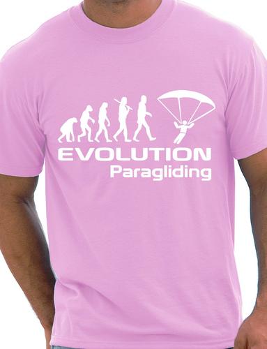 Evolution Of Paragliding Paragliders T-Shirt
