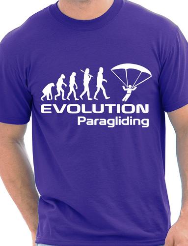 Evolution Of Paragliding Paragliders T-Shirt