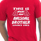 This Is What An Awesome Brother Brothers T-Shirt