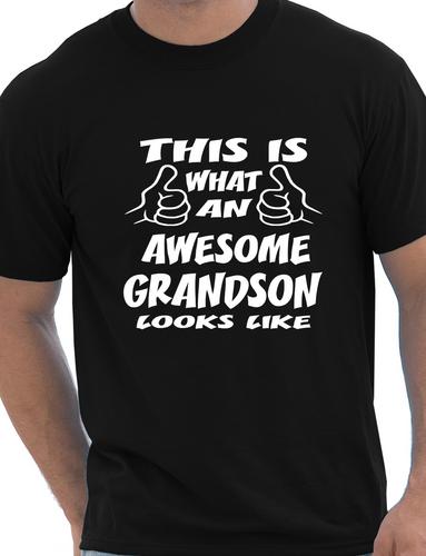 This Is What An Awesome Grandson Looks Like T-Shirt