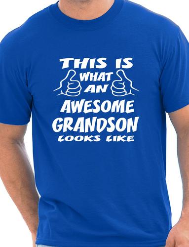 This Is What An Awesome Grandson Looks Like T-Shirt