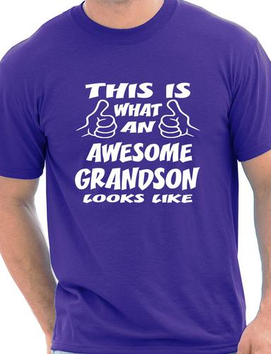 This Is What An Awesome Grandson Looks Like T-Shirt