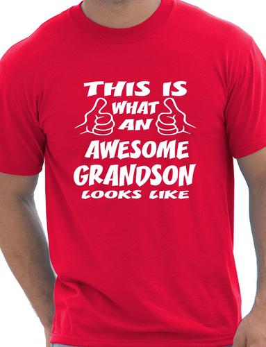 This Is What An Awesome Grandson Looks Like T-Shirt