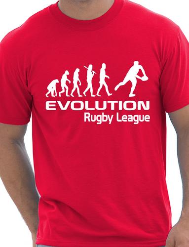 Evolution Of Rugby League T-Shirt