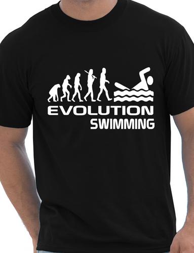 Evolution Of Swimming T-Shirt
