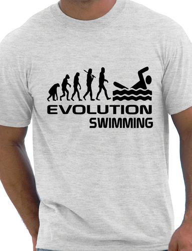 Evolution Of Swimming T-Shirt