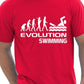 Evolution Of Swimming T-Shirt