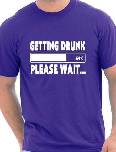 Getting Drunk Beer Stag Party T-Shirt