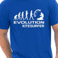 Evolution Of Kitesurfer Surfing T-Shirt