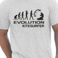 Evolution Of Kitesurfer Surfing T-Shirt