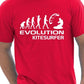 Evolution Of Kitesurfer Surfing T-Shirt